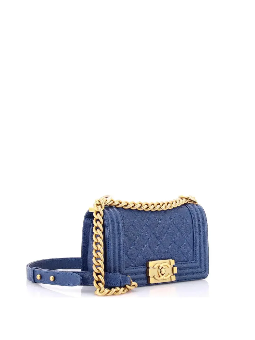 Chanel Boy Flap Bag Quilted Caviar #231872C49B
